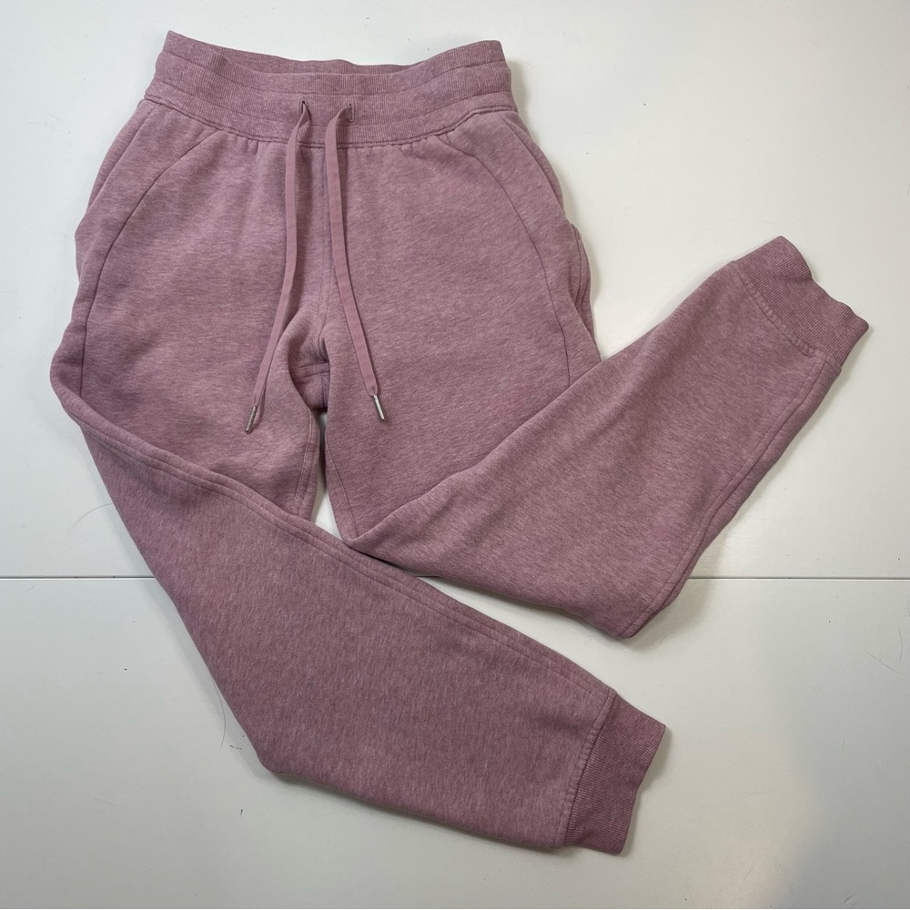 Lululemon Scuba High-Rise Joggers Women Pants size 4 Grunge Coquette